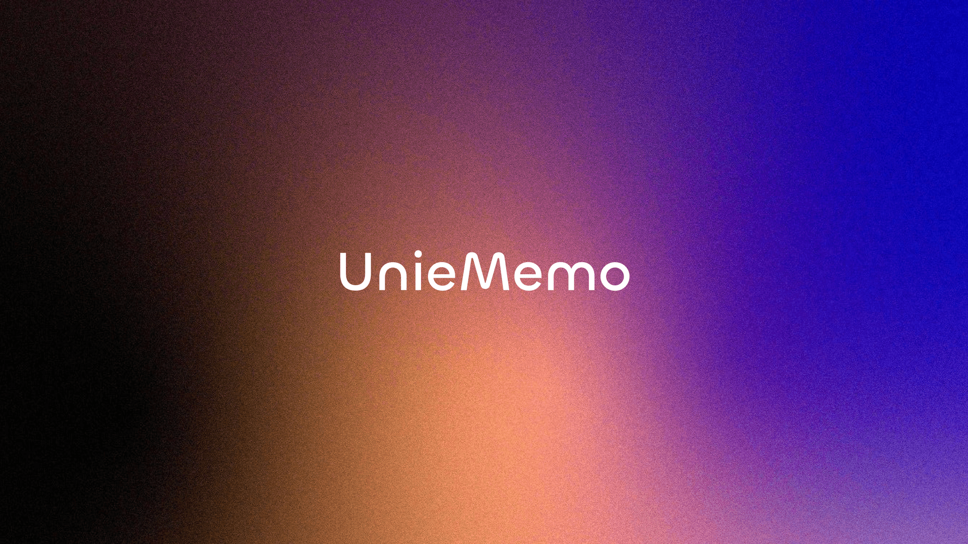 AI agents forget. UnieMemo remembers.